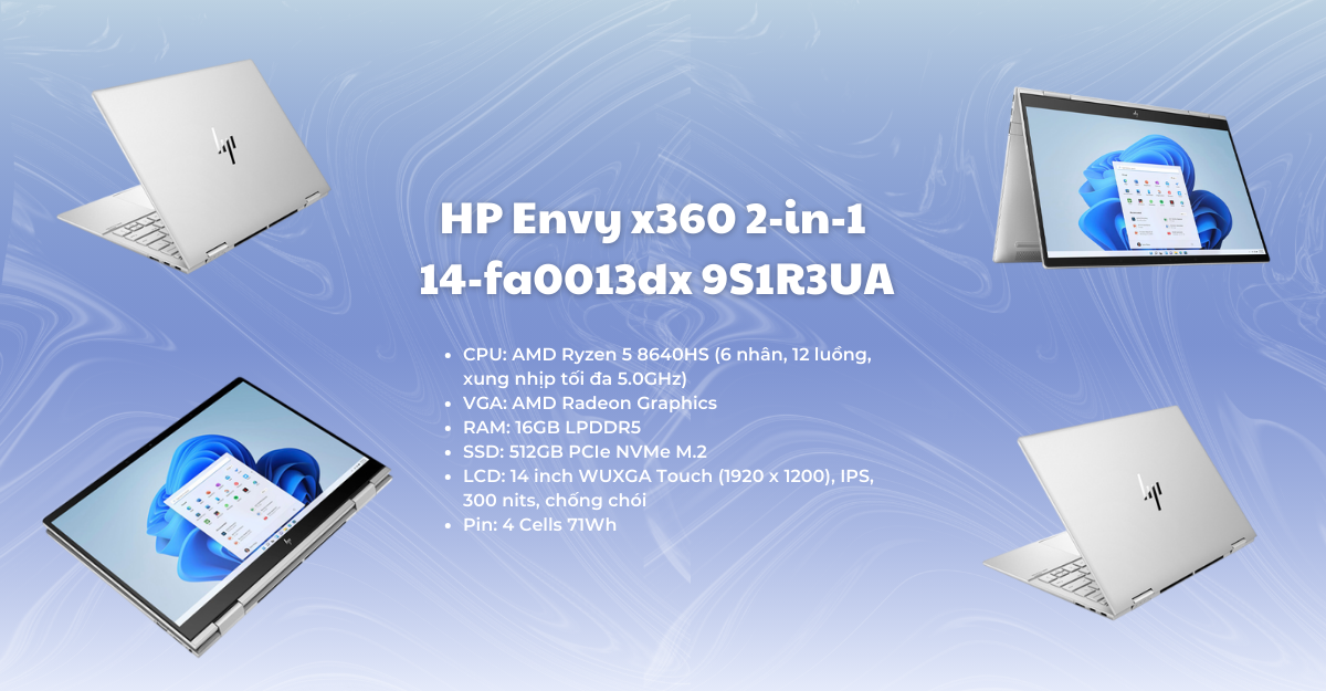 HP Envy x360 2-in-1 14-fa00113dx 9S1R3UA