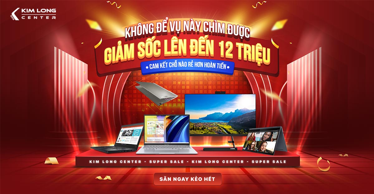 KHÔNG THỂ ĐỂ VỤ NÀY CHÌM ĐƯỢC - LAPTOP GIẢM SỐC LÊN ĐẾN 12 TRIỆU