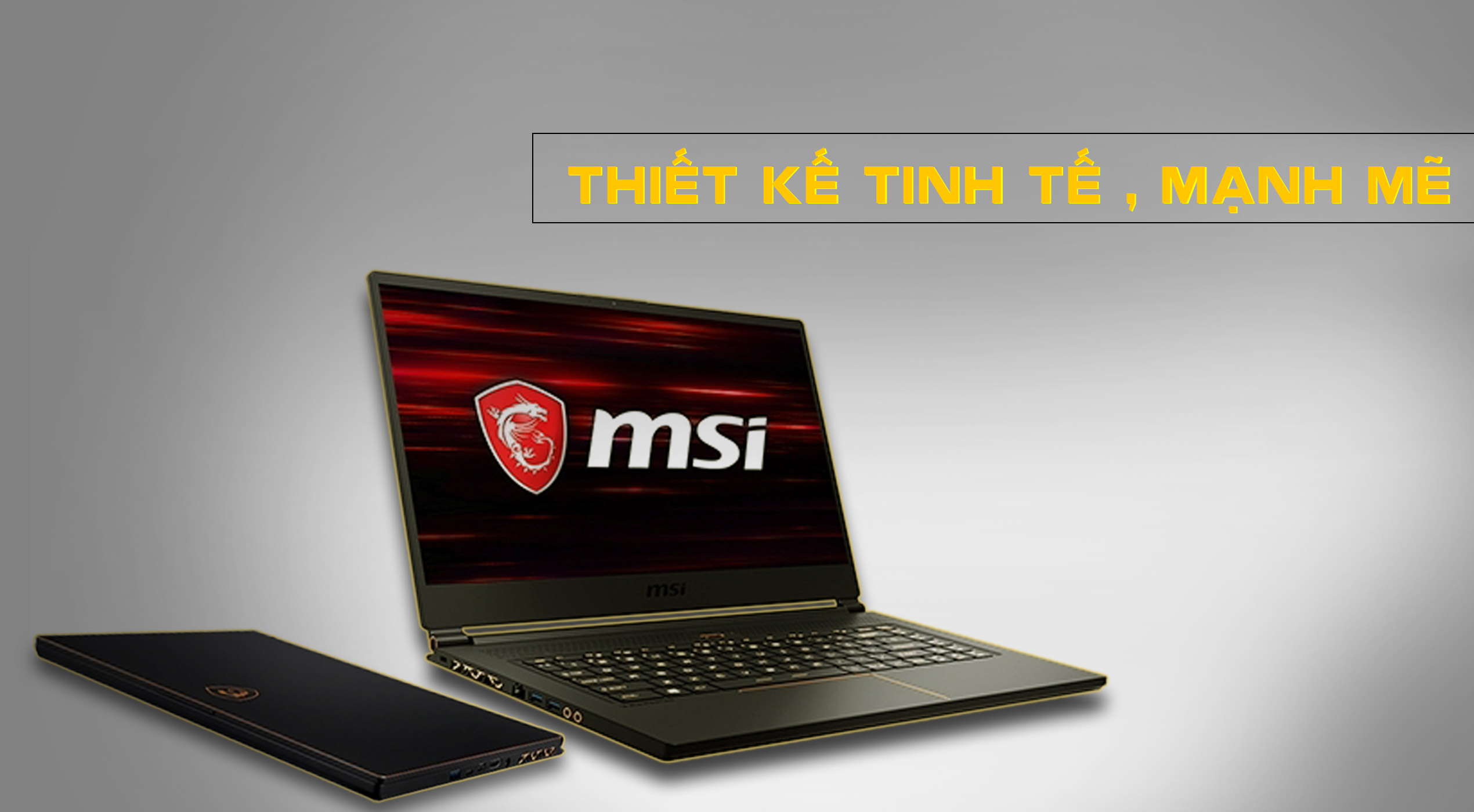 MSI GS65 Stealth 9SE-1000VN - Khác Biệt Từ Thiết Kế Đến Hiệu Năng